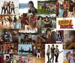 Układanka Kilka zdjęć z Camp Rock