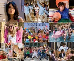 Układanka Kilka zdjęć z High School Musical 2