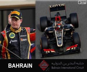 Układanka Kimi Räikkönen - Lotos - 2013 Grand Prix Bahrajnu, 2 ° sklasyfikowane