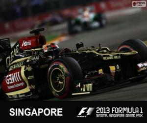 Układanka Kimi Räikkönen - Lotos - 2013 Grand Prix Singapuru, 3 sklasyfikowane