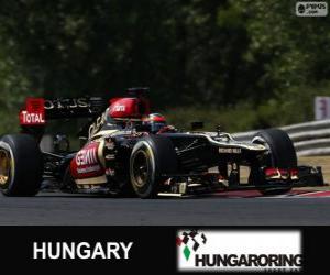 Układanka Kimi Räikkönen - Lotos - Grand Prix Węgier 2013, 2 ° sklasyfikowane