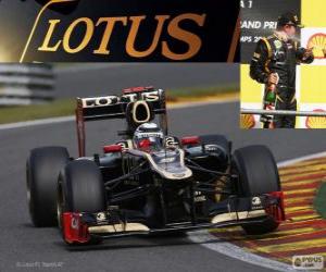Układanka Kimi Räikkönen - Lotus - Grand Prix Belgii 2012, 3 ° sklasyfikowane
