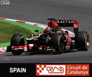 Układanka Kimi Räikkönen - Lotus - Grand Prix Hiszpanii 2013, 2 ° sklasyfikowane