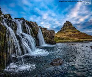 Układanka Kirkjufellsfoss, Islandia