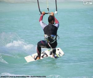 Układanka Kitesurfing