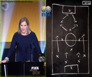 Układanka Kobiet trener Świata FIFA 2015