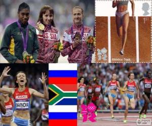 Układanka Kobiety 800m lekkoatletyka Londyn 2012
