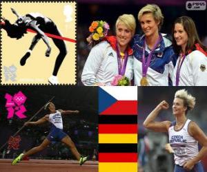 Układanka Kobiety rzut oszczepem Londyn 2012