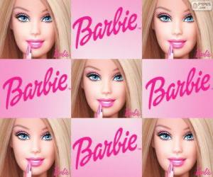 Układanka Kolaż z Barbie