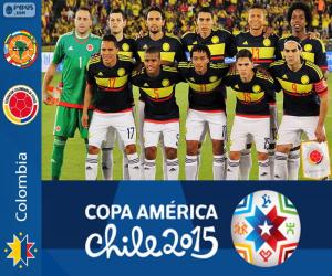 Układanka Kolumbia Copa America 2015