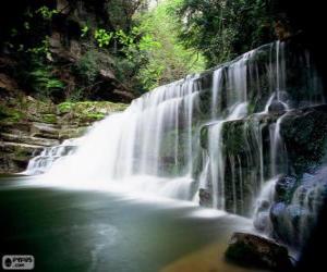 Układanka Koryto od Rupit, Katalonii, Hiszpania