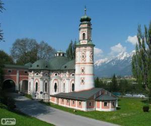 Układanka Kościół San Carlos, Volders, Austria