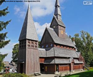 Układanka Kościół z drewna, Niemcy