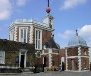 Układanka Królewskie Obserwatorium Astronomiczne w Greenwich, obserwatorium astronomiczne znajduje się w Instytucie Astronomii Uniwersytetu w Cambridge, Wielka Brytania. Miejsce pierwszego południka