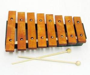 Układanka Ksylofon, musical instrument perkusyjny