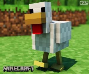 Układanka Kurczaka w Minecraft