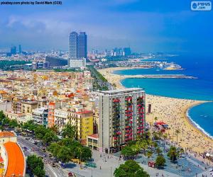 Układanka La Barceloneta, Barcelona