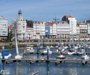 Układanka La Coruña, Hiszpania