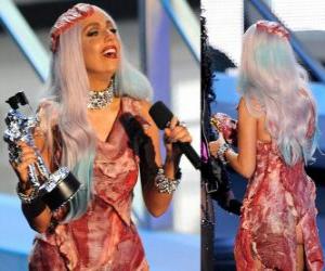 Układanka Lady Gaga na MTV Video Music Awards 2010