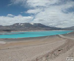 Układanka Laguna Verde, Chile