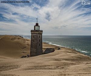 Układanka Latarnia morska Rubjerg Knude, Dania