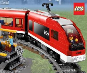 Układanka Lego pociąg