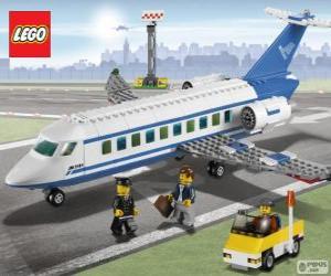 Układanka Lego samolot pasażerski