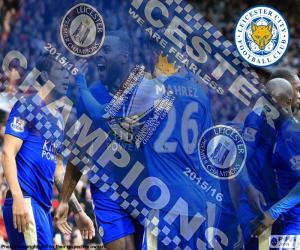 Układanka Leicester City, mistrz 2015-2016