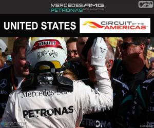 Układanka Lewis Hamilton, GP Stanów Zjednoczonych 2016