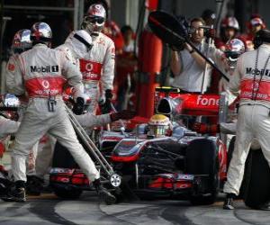 Układanka Lewis Hamilton - McLaren - Suzuka 2010
