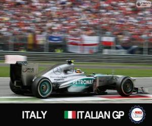 Układanka Lewis Hamilton - Mercedes - Monza, 2013