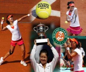 Układanka Li Na Roland Garros 2011 Champion