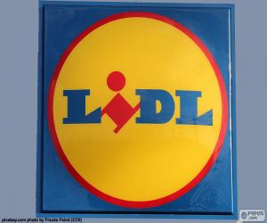 Układanka Lidl logo