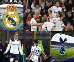 Układanka Liga Mistrzów - Liga Mistrzów UEFA Ćwierćfinał 2010-11, Real Madrid CF - Tottenham Hotspur