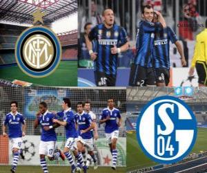 Układanka Liga Mistrzów - Liga Mistrzów UEFA Ćwierćfinał 2010-11, Inter Mediolan - FC Schalke 04
