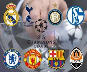 Układanka Liga Mistrzów - Liga Mistrzów UEFA 2010-11 Ćwierćfinał