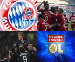 Układanka Liga Mistrzów półfinał 2009-10, FC Bayern München - Olympique Lyonnais