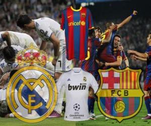 Układanka Liga Mistrzów - UEFA Champions League półfinale 2010-11, Real Madryt - FC Barcelona