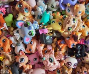 Układanka Littlest PetShop zwierzęta