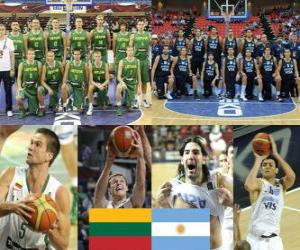 Układanka Litwa - Argentyna, mecze ćwierćfinałowe, 2010 FIBA World Turcji