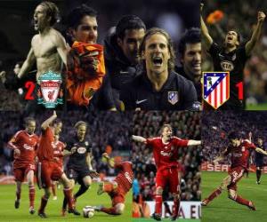 Układanka Liverpool FC 2 - Atletico de Madrid 1