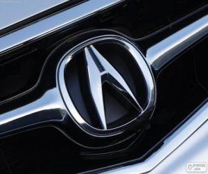 Układanka logo Acura, japońska marka samochodów