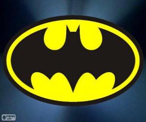 Układanka Logo Batmana, nietoperz