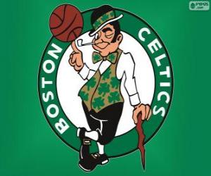 Układanka Logo Boston Celtics, zespół NBA. Dywizja Atlantycka, Konferencja wschodnia
