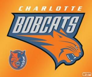 Układanka Logo Charlotte Bobcats drużyny NBA . Dywizja Południowo-wschodnia, Konferencja wschodnia