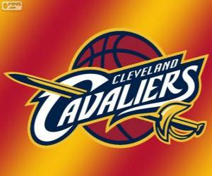 Układanka Logo Cleveland Cavaliers, zespół NBA. Dywizja Centralna, Konferencja wschodnia