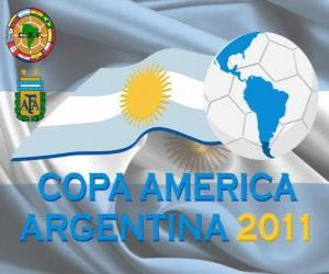 Układanka Logo Copa América Argentyna 2011