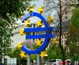Układanka Logo Europejskiego Banku Centralnego