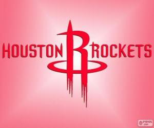 Układanka Logo Houston Rockets, zespół NBA. Dywizja Południowo-zachodnia, Konferencja zachodnia