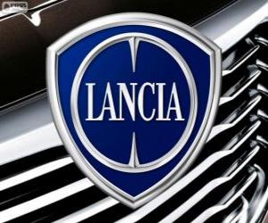 Układanka Logo Lancia, włoskiej marki